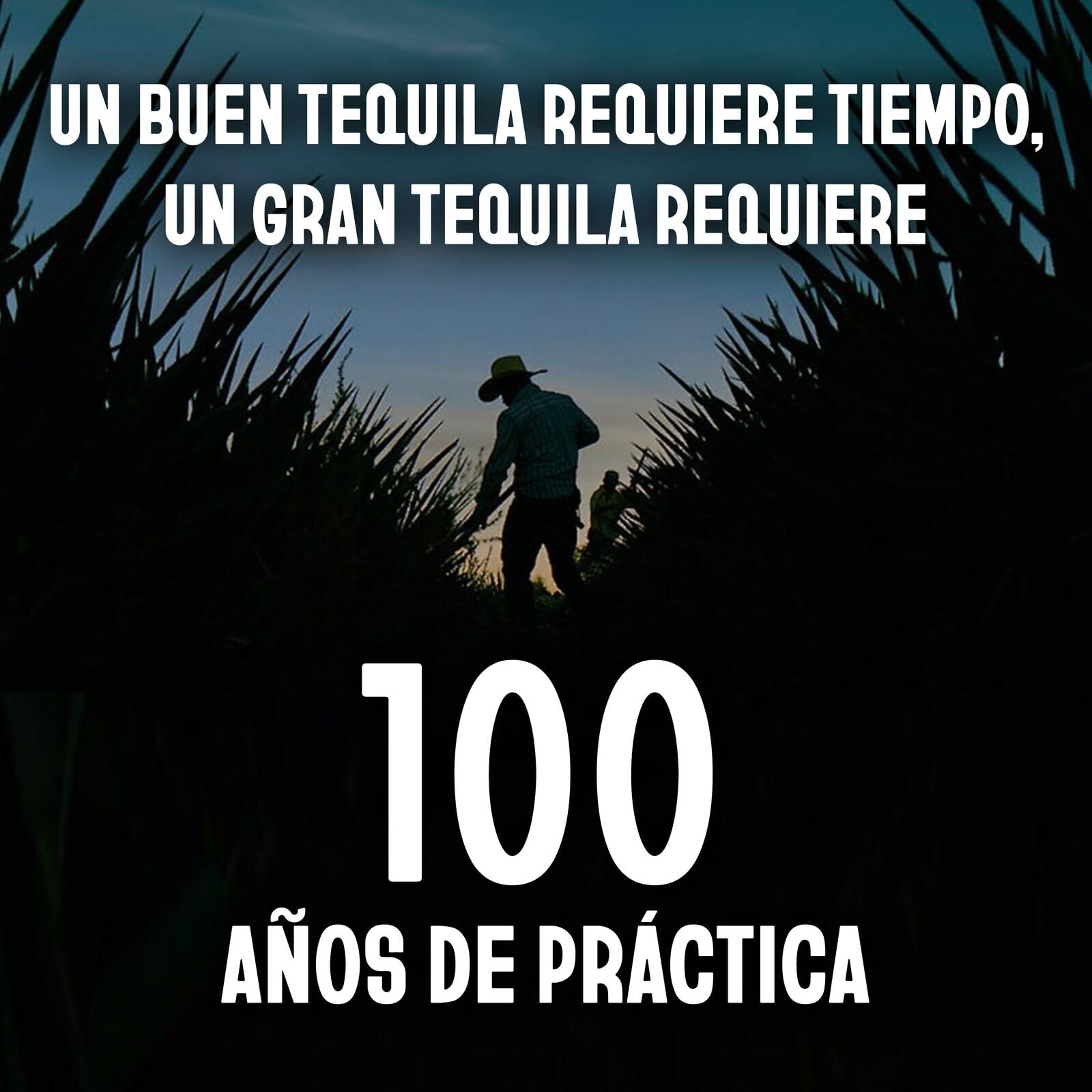 CAZADORES Tequila Blanco, 40% vol., 70 cl / 700 ml, Alcohol Doblemente Destilado Elaborado con 100% Agave Azul Weber