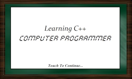 Computer Programmer - Learn C++ Practice Flashcards