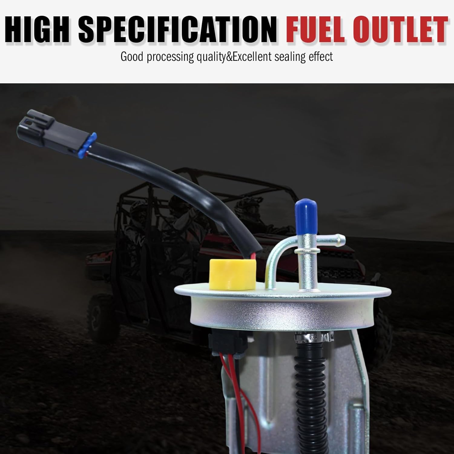 2204306 2520817 Fuel Pump Assembly Compatible with Polaris Ranger 500 EFI Crew 2009-2013,fits for Ranger 700 CREW 2008-2009,Ranger 800 EFI/CREW 2010 ReplaceOE#47-1009 2520864 2521121 1240382 1240239