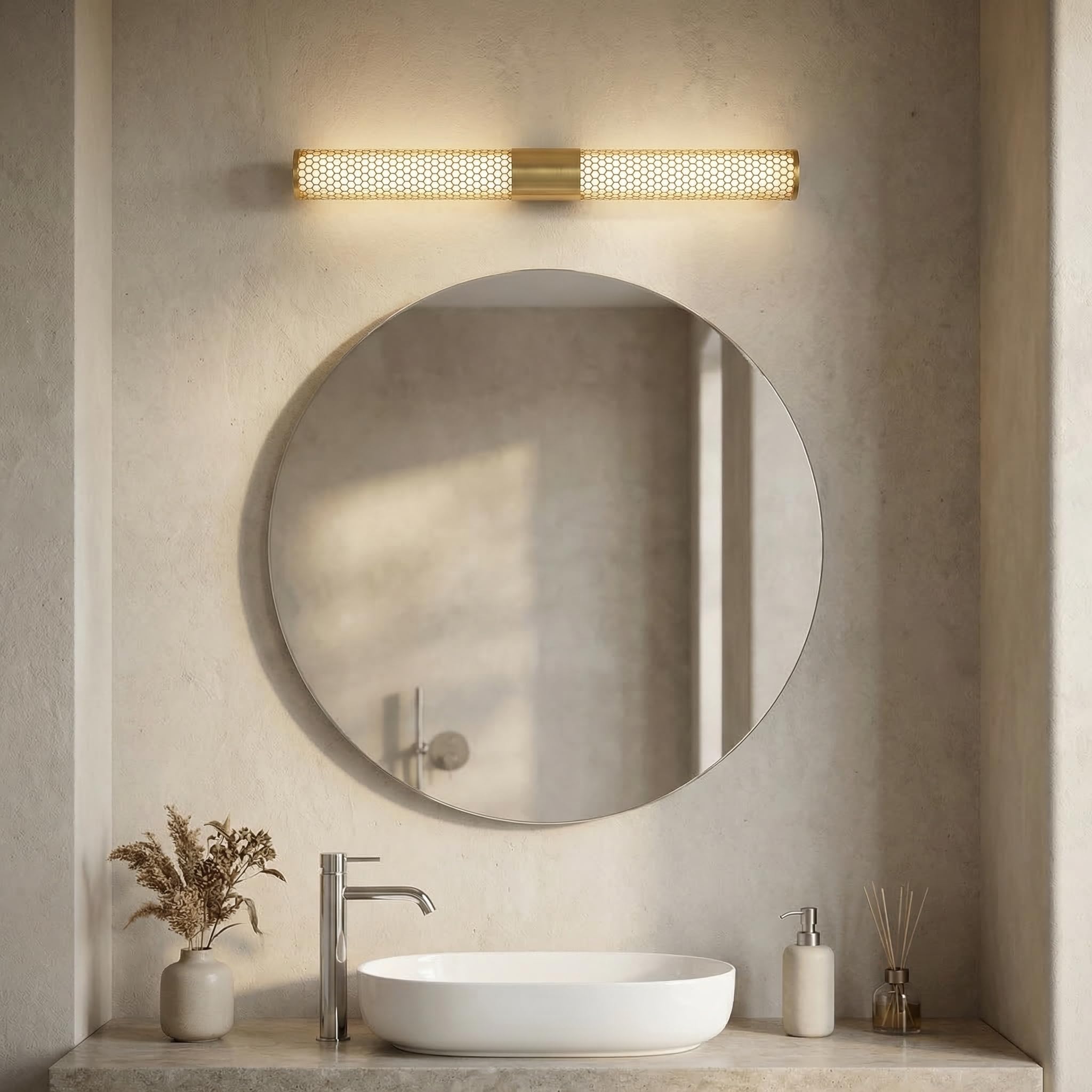 Proudome Decorative LED Vanity Wall Light | Mirror Lamp for Bathroom, Dressing Room & Picture | Modern Indoor Wall Mounted Light for Grooming & Accent Lighting 1