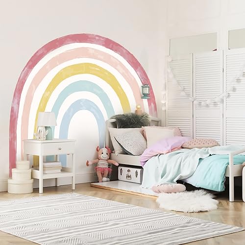 Miniatura 3 de TOUNALKER - Calcomanías de pared coloridas del océano, velero náutico, faro, ballena, medusas, vida marina, calcomanías de pared, removibles para