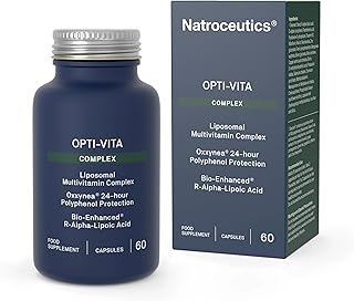 Opti-VITA Complex Multi-VIT 60 Capsules| Liposomal Adult Multivitamin Complex| Contains Oxxynea 24-Hour Polyphenol Protection| Bio Enhanced R-Alpha-Lipoic Acid|