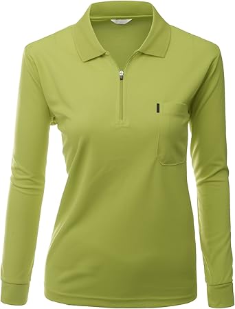 yellow long sleeve collared shirt