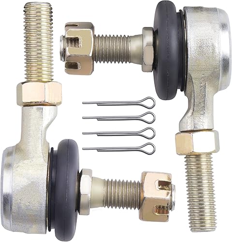Junta de bola de barra de acoplamiento de 0.39 a 0.394 pulgadas, rótula de barra de acoplamiento izquierda y derecha, compatible con ATV chino Quad