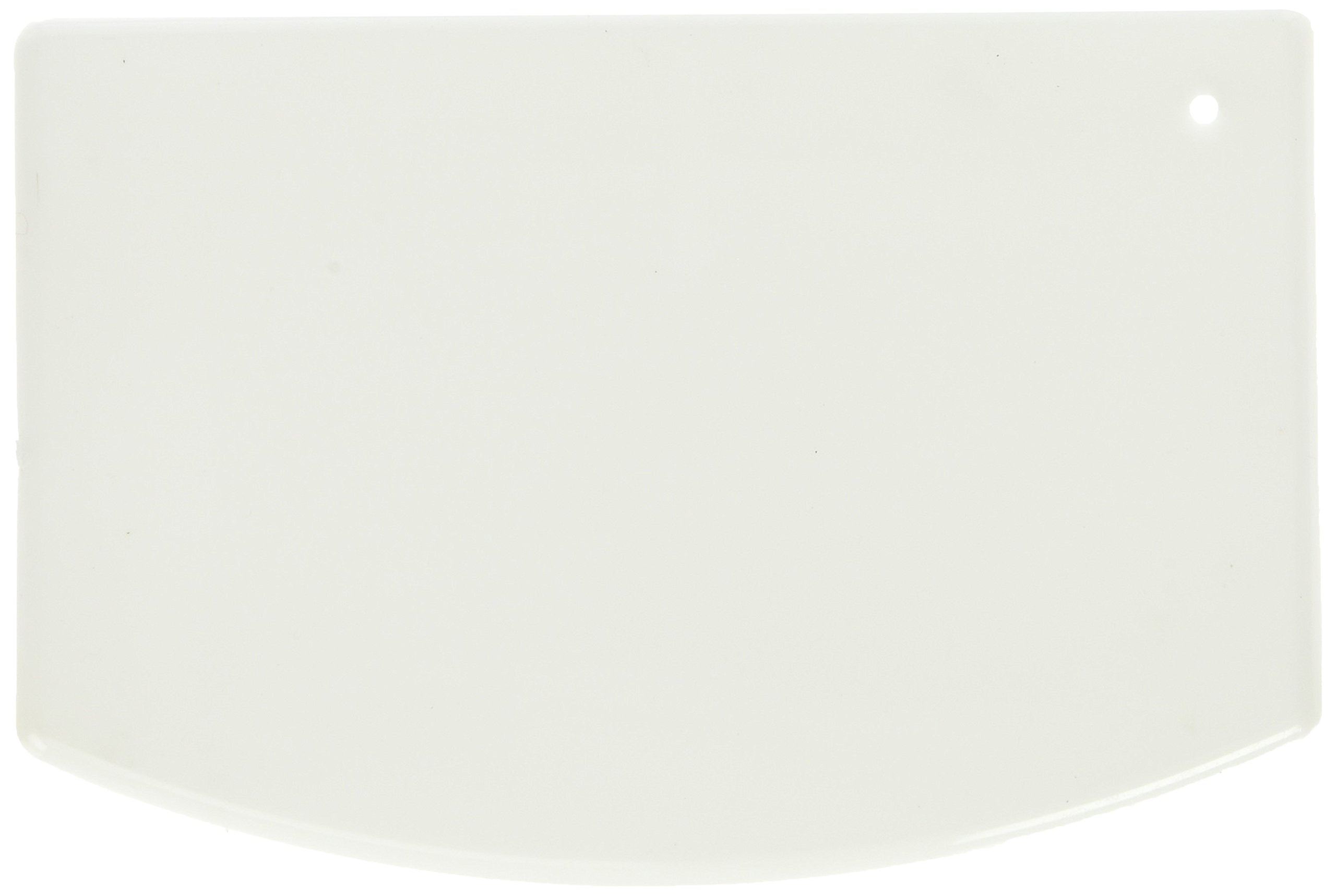 Winco Plastic Dough Scraper, Medium, White, 12-Piece