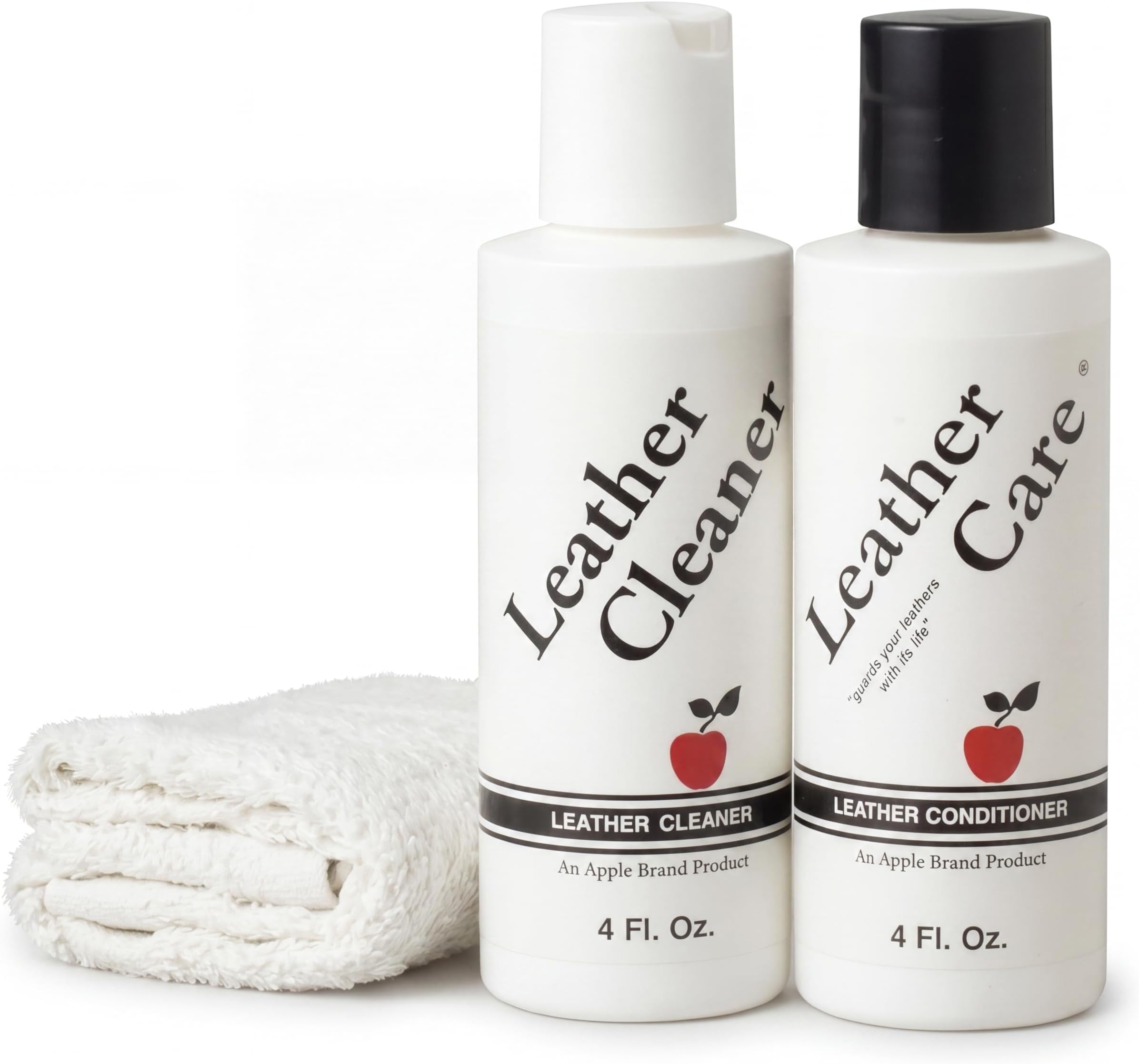 Apple Brand Leather Cleaner & Conditioner Kit - Safe On