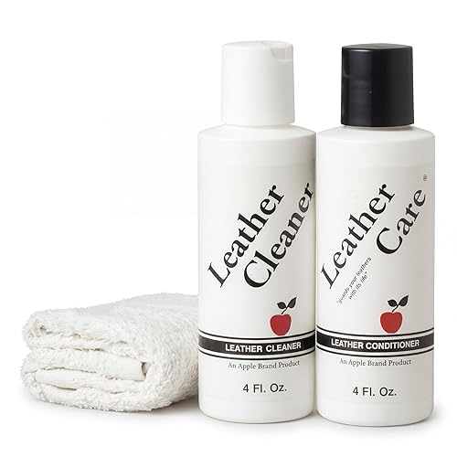Apple Brand Leather Cleaner & Conditioner Kit - for Use