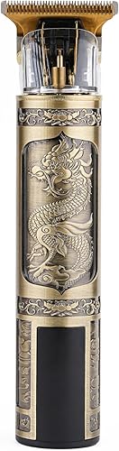 Miniatura 9 de Nave Recortadora de barba y cortapelos para hombres, maquinilla de afeitar eléctrica inalámbrica y recargable para cuerpo, cabello, barba y bigote,