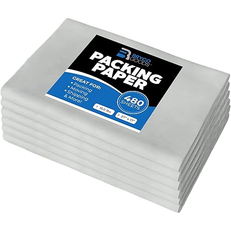 15lb Newspaper Print Paper 18x24 Inches (480 Sheets)