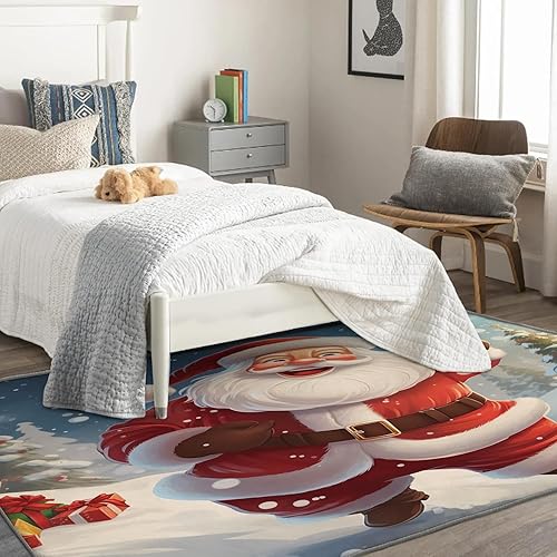 Miniatura 9 de Gothic Rug 3x4 ft, Skull Area Rug, Red Rose Rugs for Living Room Bedroom, Goth Carpet, Kids Room Decor for Boys Girls, Washable Non Slip Soft Low