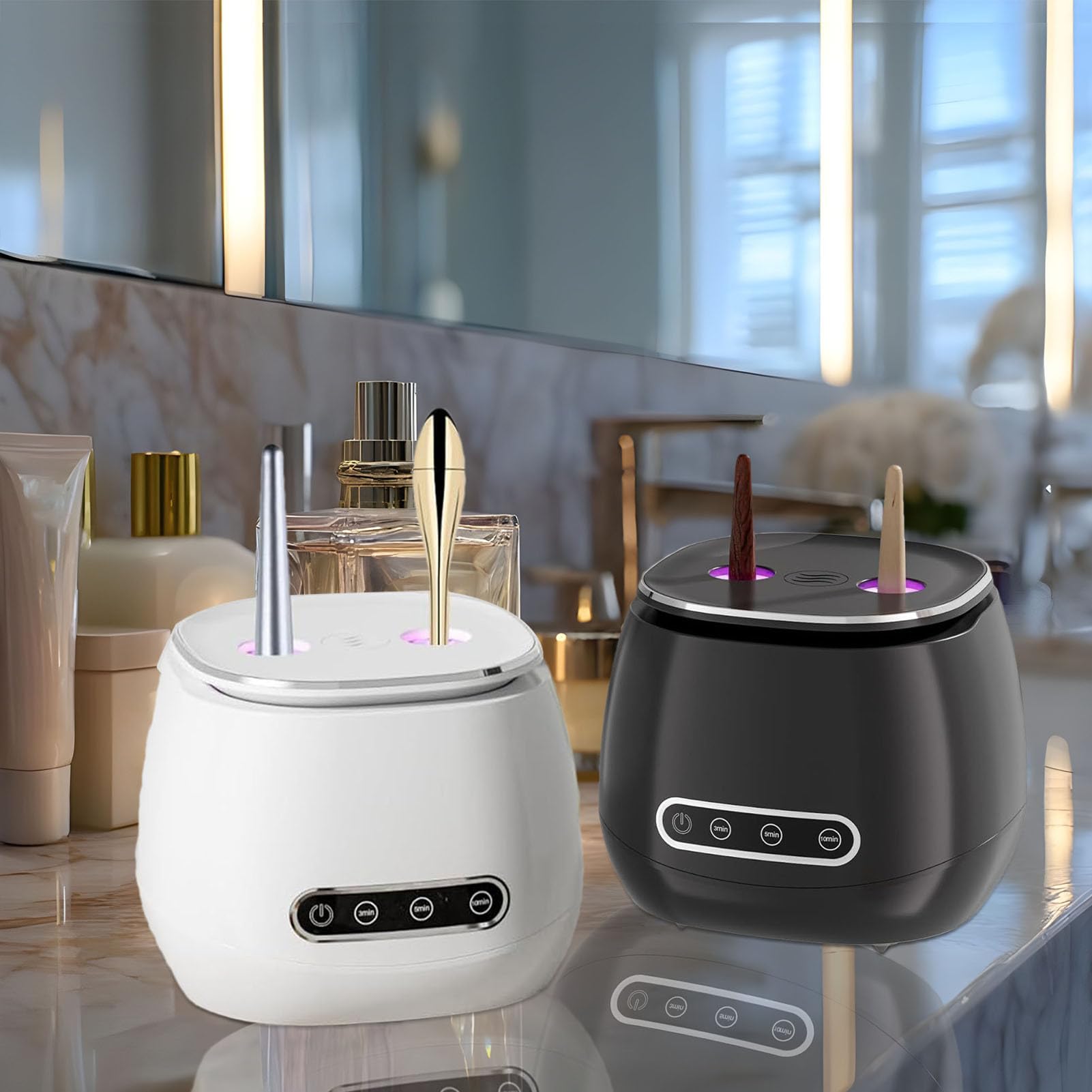 Nettoyeur de rétention - Garde d'hygiène | Nettoyeur à ultrasons pour dentier post-dentier | Aligneur Cleainer adapté aux soins de Dailly, au trésor orthodontique, à l'hygiène et L