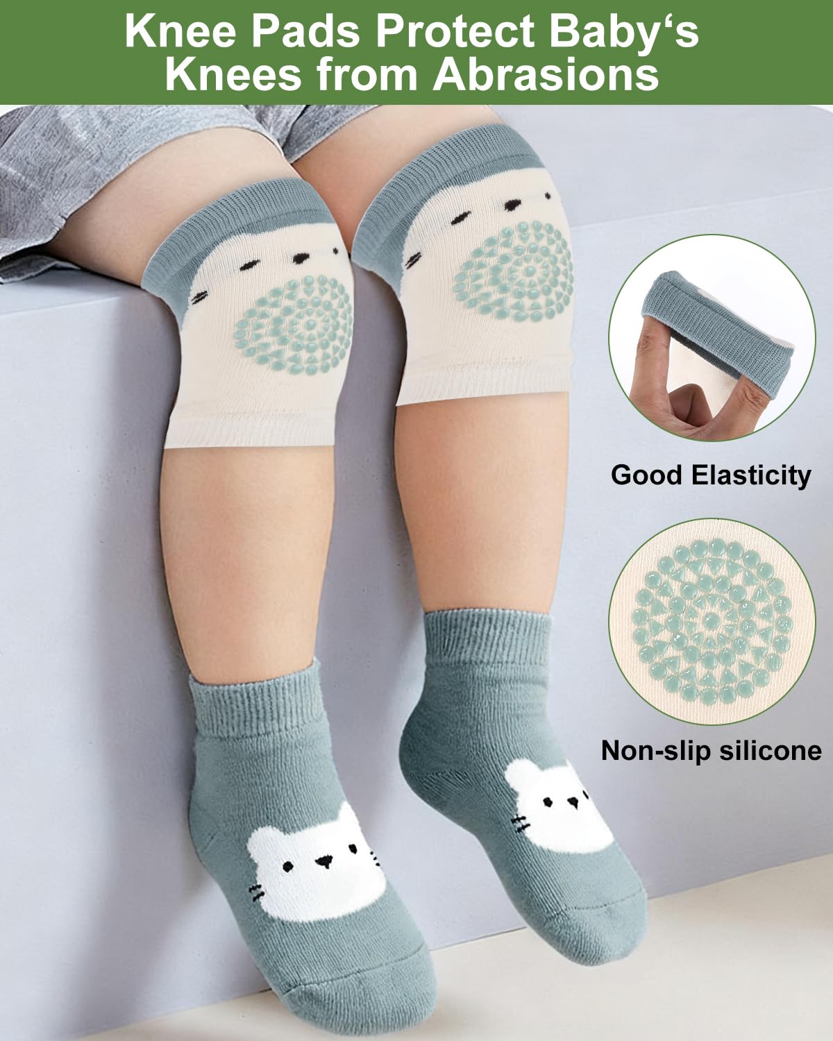 Cuscino Anticaduta Bambino Protezione Testa Neonato 4-24 Mesi Regolabile