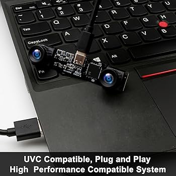 Amazon.co.jp: ELP 60fps 3Dステレオ同期USBカメラモジュール4MP 85度