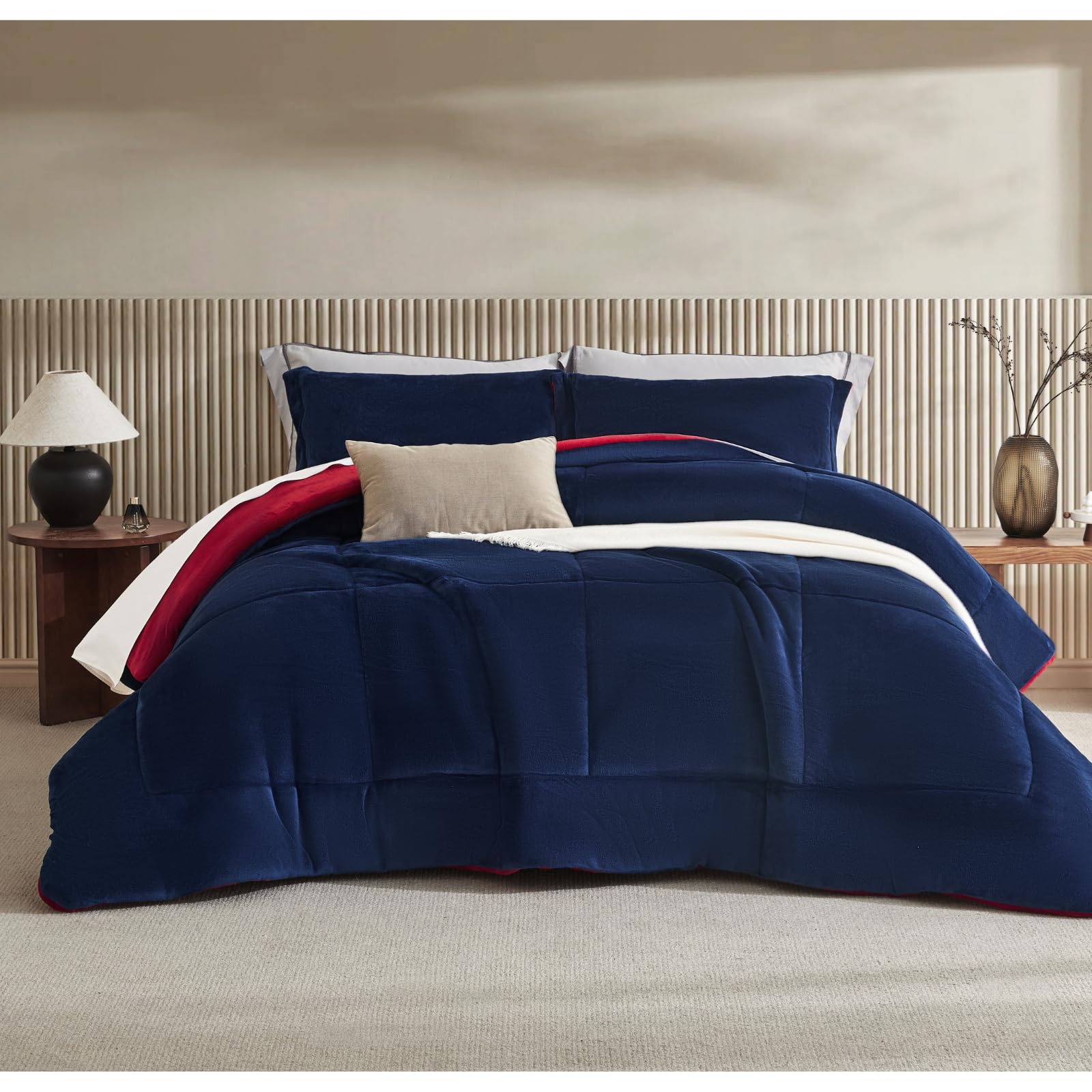 Petrichor Velvet Flannel Queen Comforter - Cow Print -12