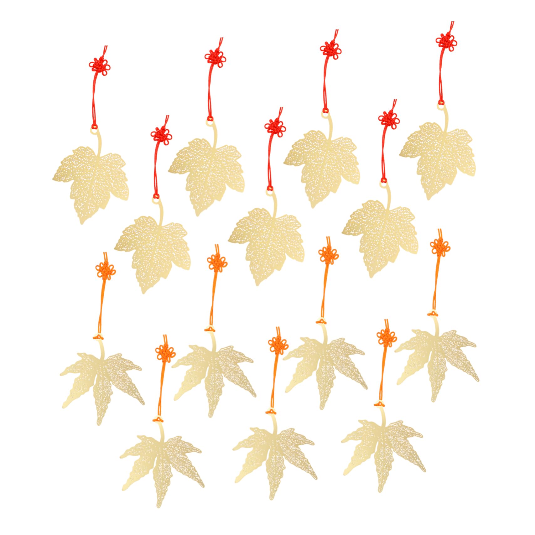 Ciieeo 14pezzi Decorazione Sospesa in Foglie Ornamento per Albero di Natale Ciondolo per Festival Articoli per Decorazioni per Feste Leggero e Sicuro Facile da Appendere