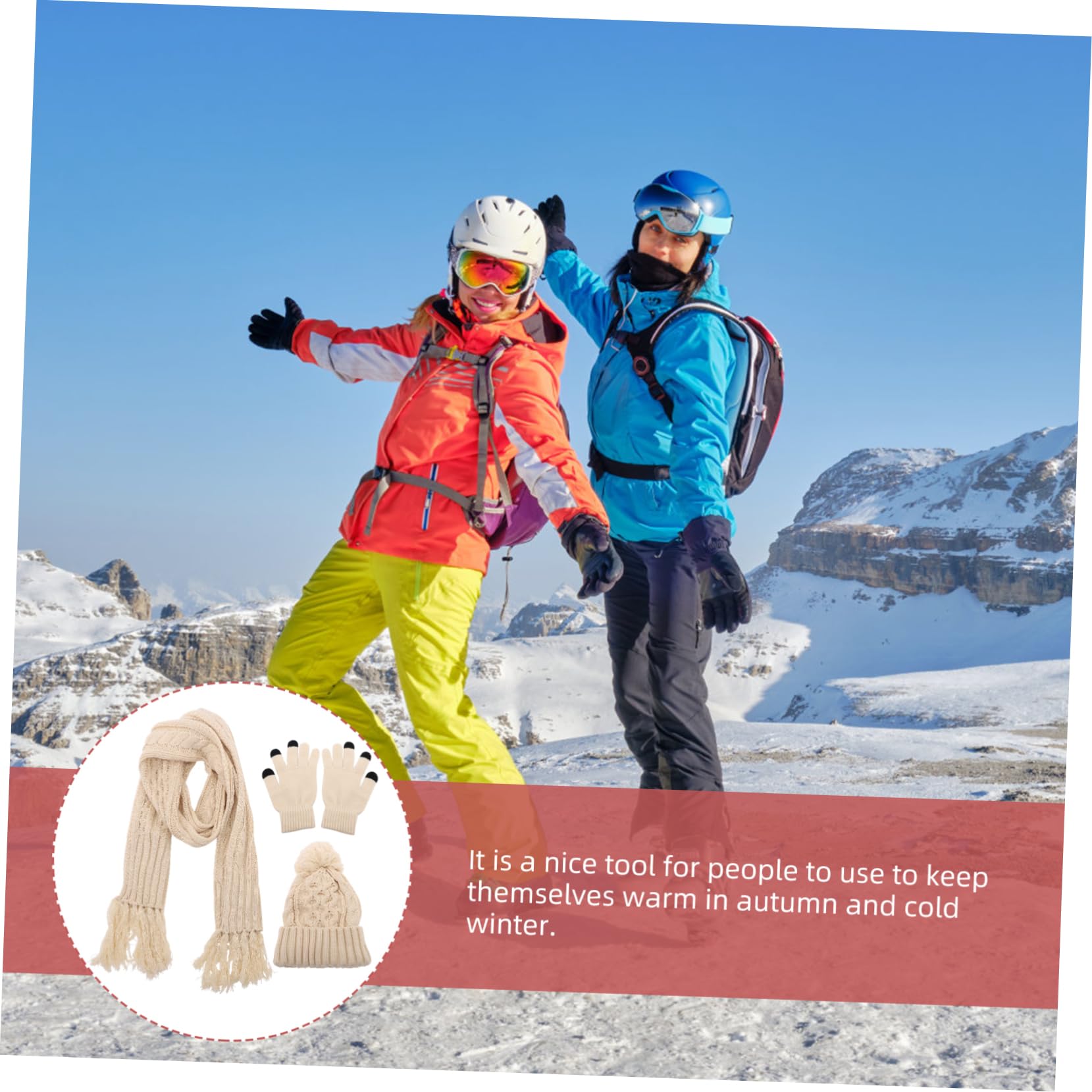 Cappello Di Lana Autunno Inverno Cappelli e Guanti Invernali Accessori Invernali Guanti Da Esterno Guanti Da Donna Guanti a Maglia Guanti Da Sci Guanti Per Costumi Filato