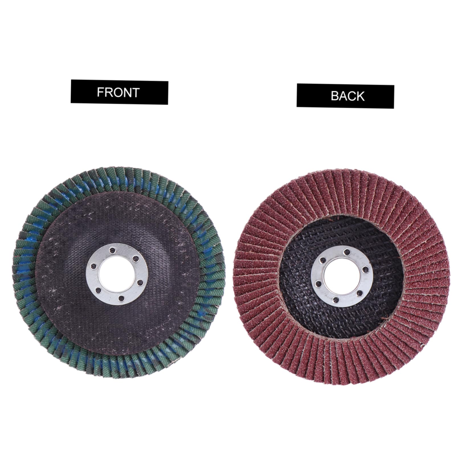 FUNOMOCYA Sanding Discs for Angle Grinder 20 Pcs Flap Discs Sturdy Material Vibration Absorption Universal Applications