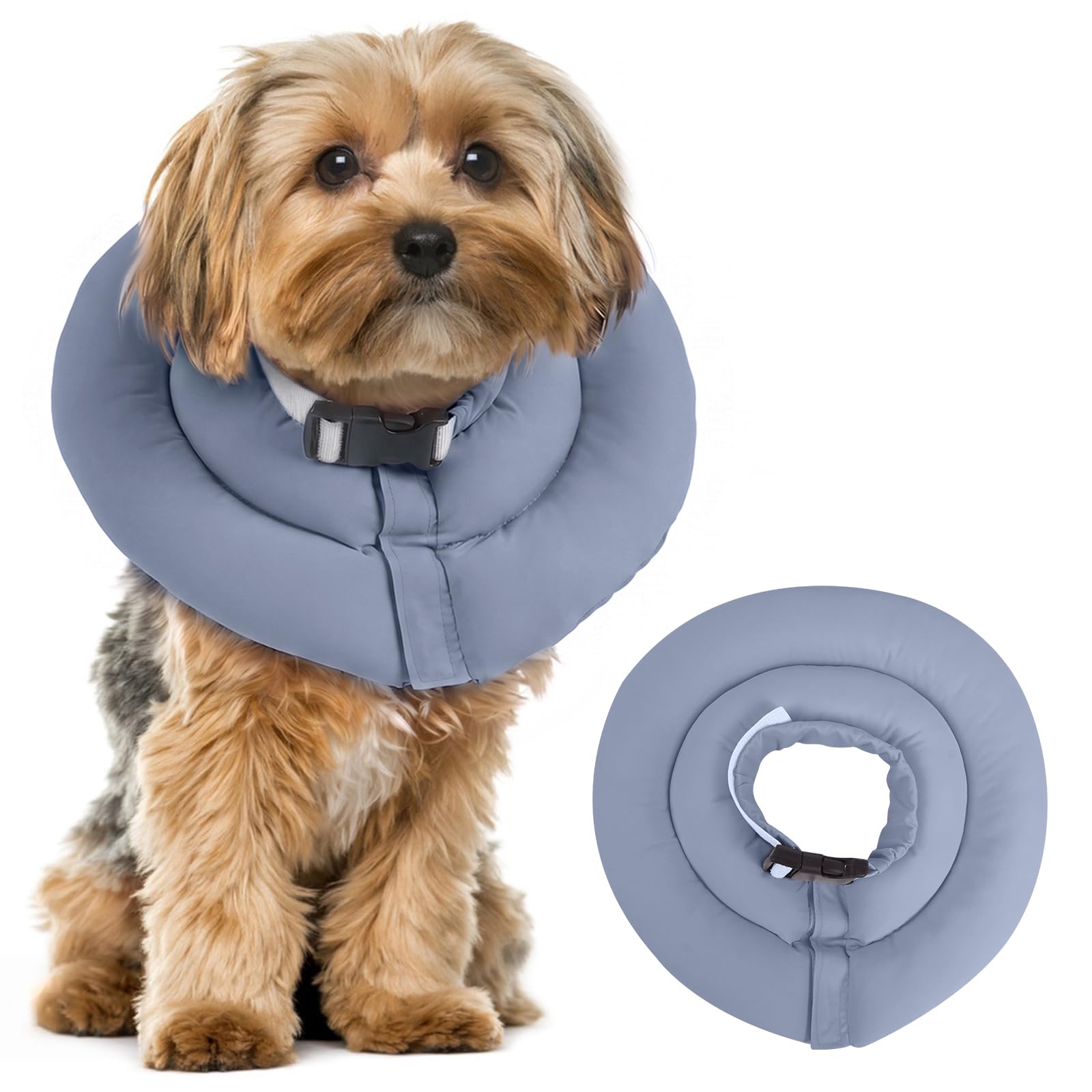 Soft Recovery Collar for Short & Medium Snouted Dogs, Cone Alternative