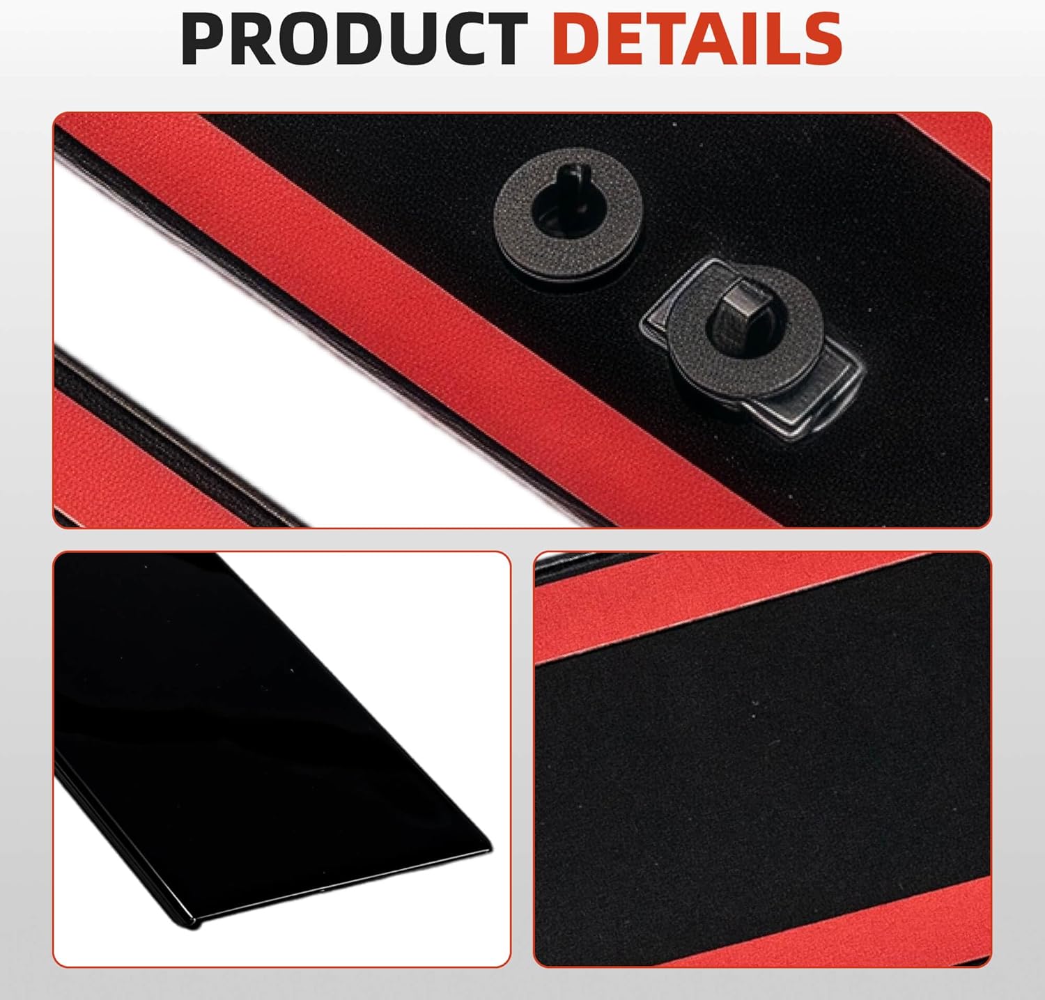 Windshield & B Pillar Trim Molding 926-448 926-449 – Compatible with 2011-2019 Ford Explorer 4-Door, Replaces BB5Z-7820555-BB, BB5Z-7820554-AB, BB5Z7820554AC, Left & Right