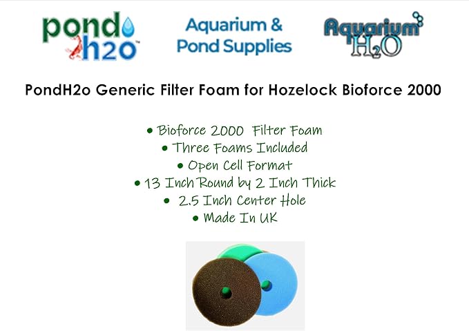 Repuestos genéricos Bioforce 2000 pad de espuma x3 miniatura 3