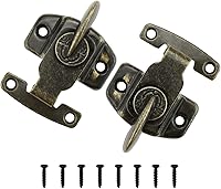 Vista 1 de SDTC Tech Paquete de 2 cerraduras de mesa de comedor, resistentes para mesa de entrenamiento de comedor, hebillas de resorte de metal para mesas