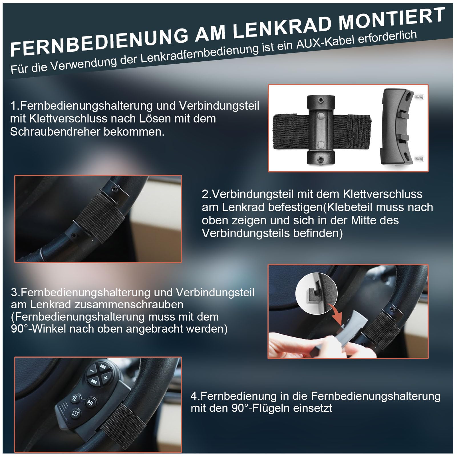 CD Player für Auto mit USB-Anschluss - Homlab Universal CD Laufwerk für Auto PKW LKW mit 1M USB-Verlängerungskabel, Externes CD Laufwerk für Laptop, PC, Fernseher, kompatibel mit Android Autoradio