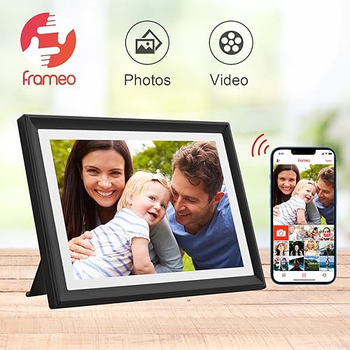 Vista 57 de Planificador de pared de 10.1 pulgadas, calendario digital y gráfico de tareas, pantalla táctil inteligente interactiva para horarios familiares