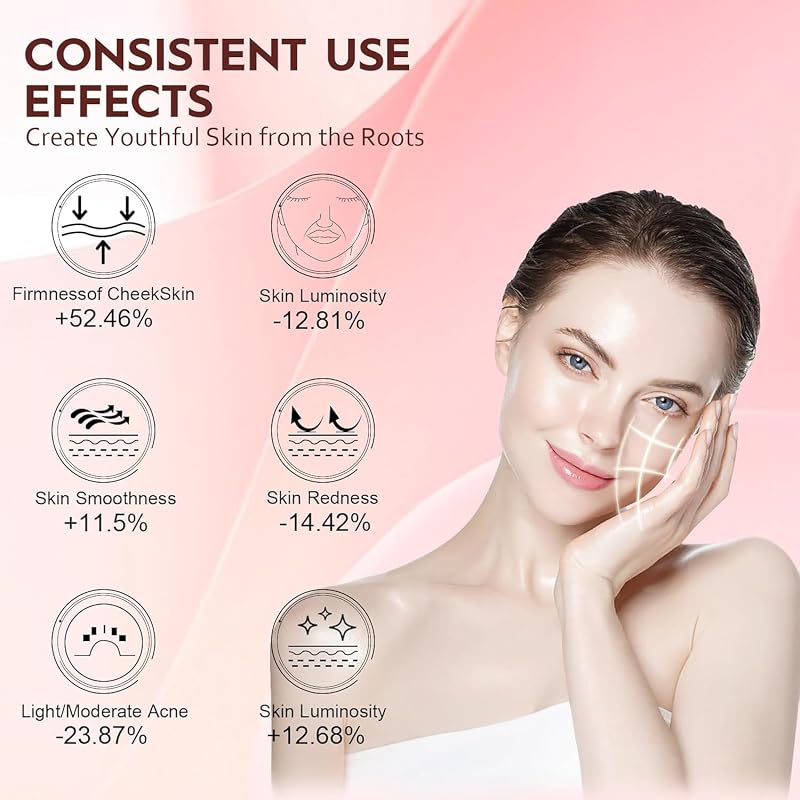 Soeumoir Red Light Therapy Mask for Face,LED Face Mask Light Therapy, 7 Light Modes with 432 LEDs & 850nm NIR LED Light Therapy, 3600mAh Rechargeable Red light mask image 2