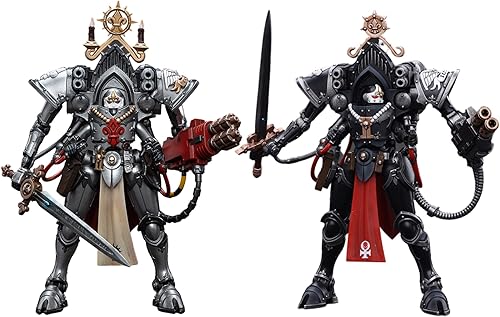 JoyToy 118 Warhammer 40,000 Action Mecha Adepta Sororitas Paragon Warsuit Sister AC (juego de 2 figuras) Modelo de colección