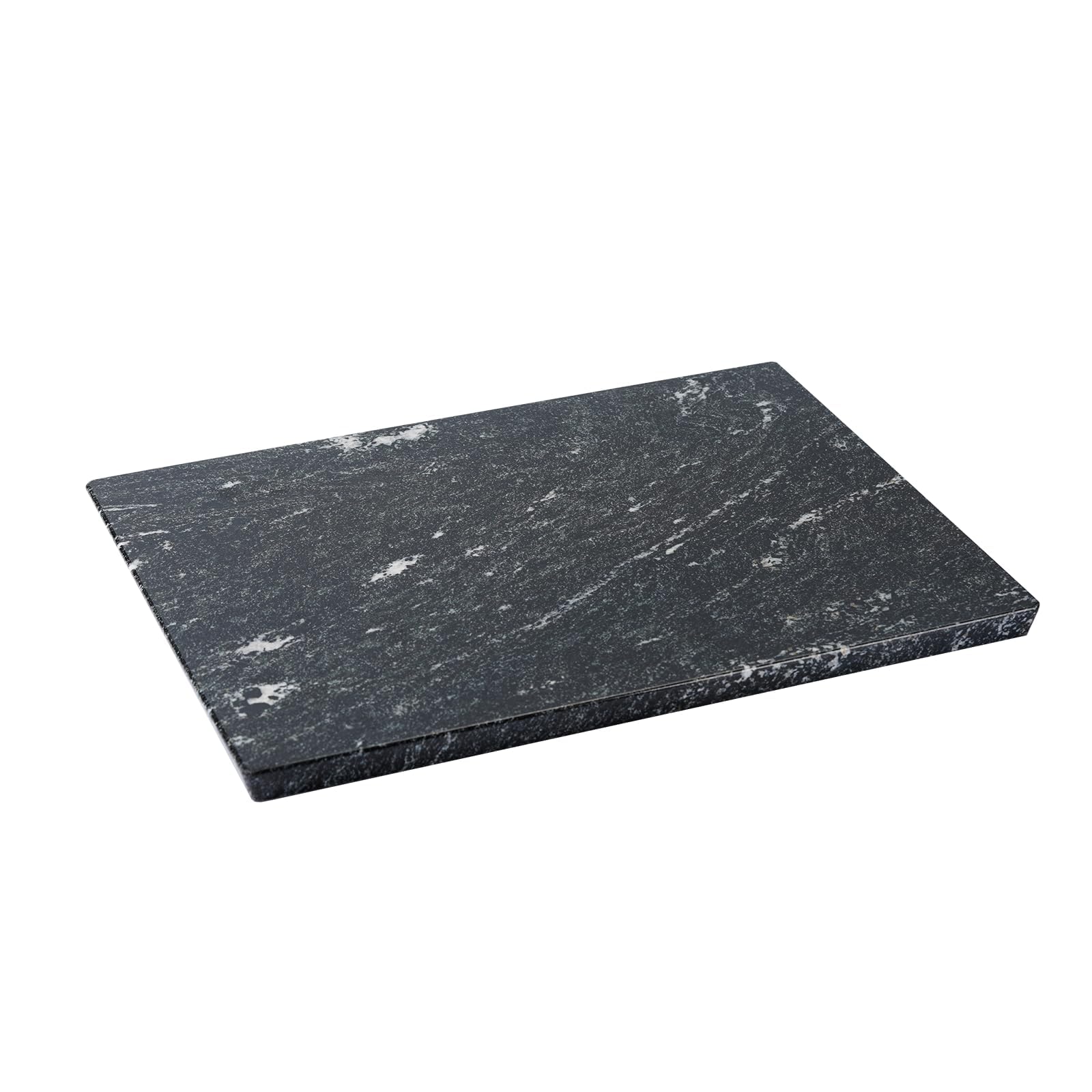 Koville Tagliere brasiliano in granito naturale per cucina, 40,6 x 30,5 cm, grande lastra di pietra fatta a mano per formaggio, salumi, pasticceria, regalo di nozze, regalo di inaugurazione della casa