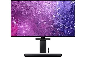 SAMSUNG 65" Class QN65QN90CAFXZA 4K Neo QLED Smart TV with HW-Q60C 3.1ch...