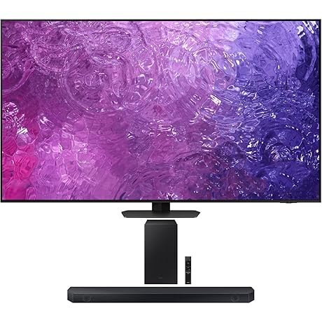 SAMSUNG 65" Class QN65QN90CAFXZA 4K Neo QLED Smart TV with HW-Q60C 3.1ch...