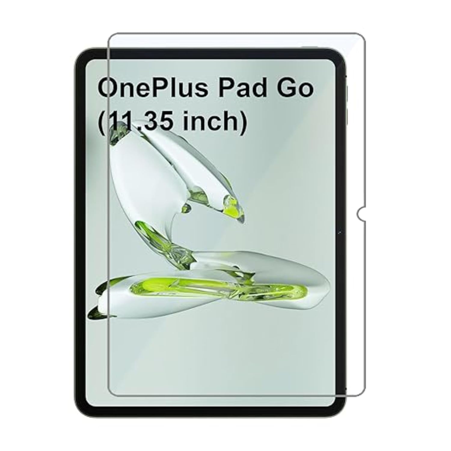 YOUTH MOBI Tempered Glass Screen Protector For Oneplus Pad Go 11.35 Inch Tablet [Scratch Resistant] [Easy Installation] [Bubble Free] [1-Pack]