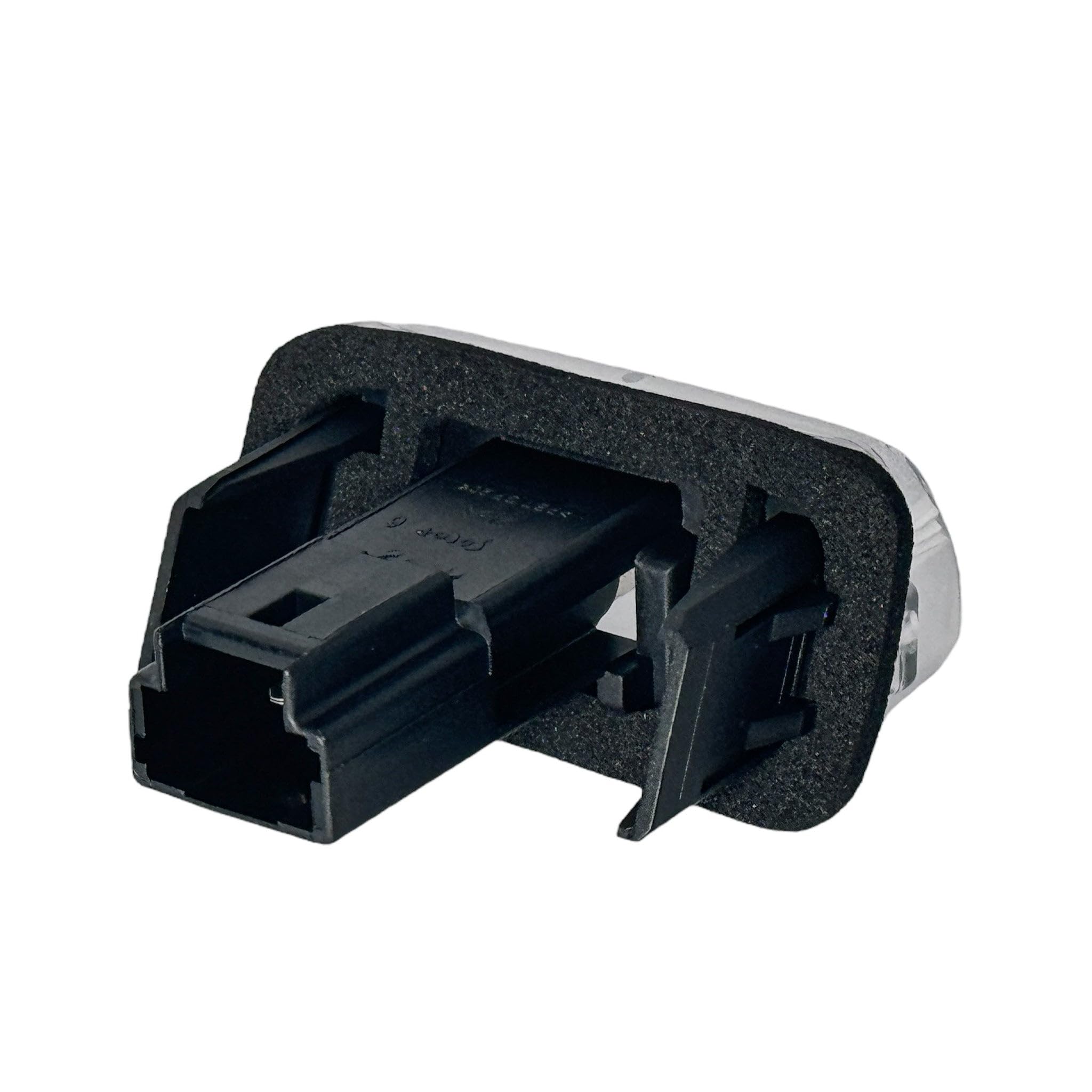 Lot de 2 Eclairages de Plaque Immatriculation Feux de plaque avec ampoule pour BERLINGO, C3, C4, C5, DS4, SAXO, XSARA, 206, 207, 306, 307, 308, 406, 407, 5008 et PARTNER - OEM 6340A3 6340.A3