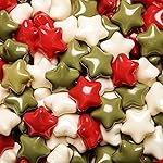 GOGOSO Ball Pit Balls for Toddler, Baby Plastic Playballs Kids Soft Pastel Pelotas Non-Toxic BPA-Free,Christmas Star Balls,100 Balls