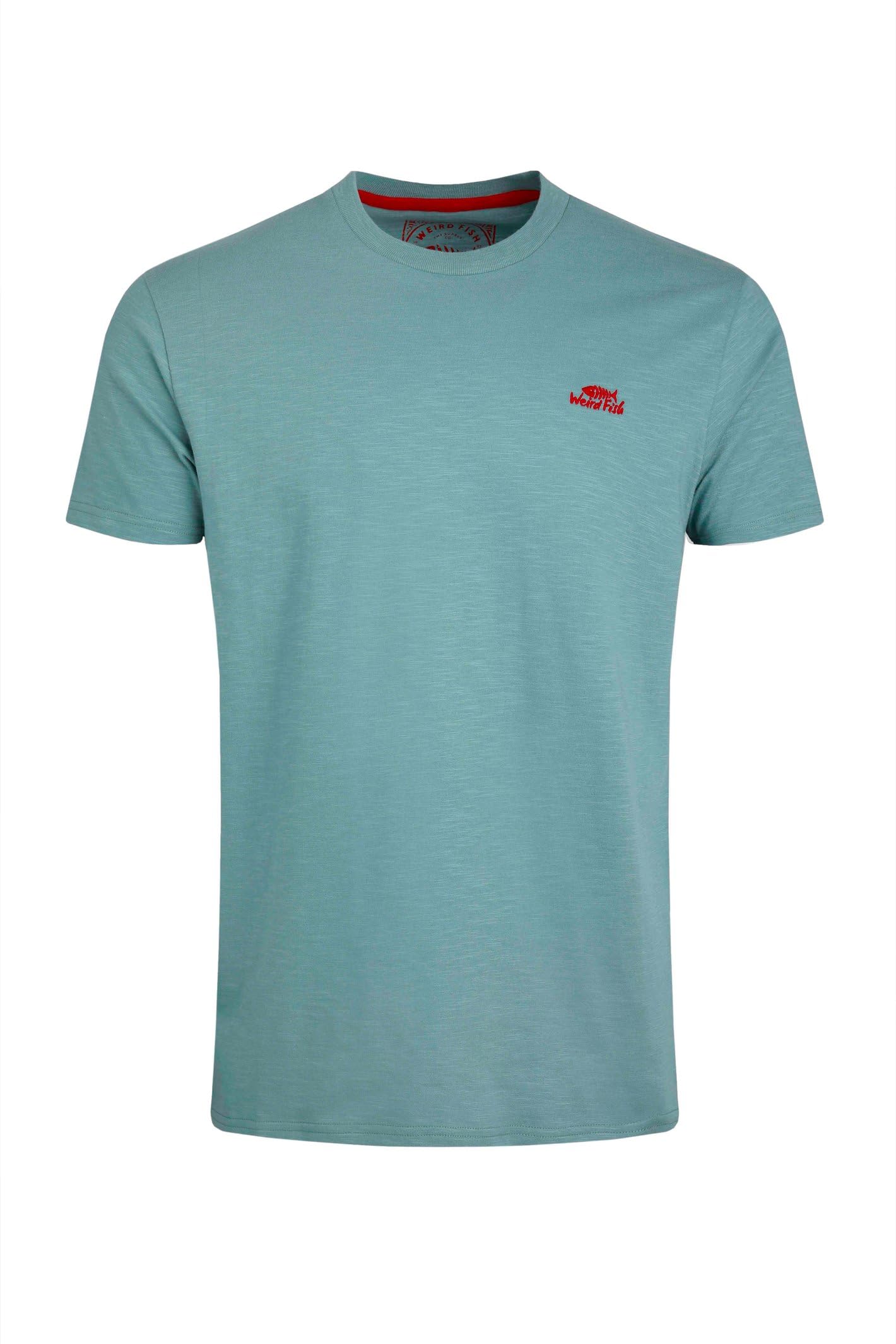 Weird Fish Men's Wierd Fish Fished Organic Branded Tee: : Si Mineral Blue 5XL - Outdoor Action