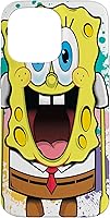 Vista 21 de Funda para iPhone 17 de Bob Esponja con salpicaduras de pintura