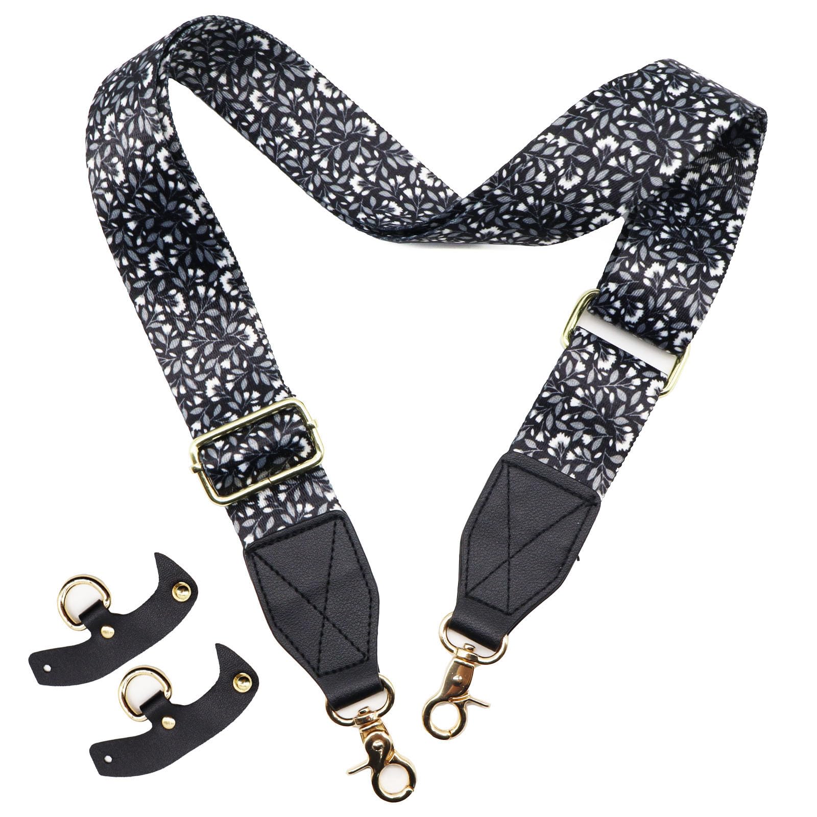 LEMEDE Purse Strap Replacement Crossbody 1.5" Wide Shoulder Strap Adjustable Straps Handbag Strap Replacement Belts