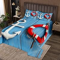 Vista 26 de Erosebridal Juego de colcha con temática oceánica, tamaño Queen, diseño de tortugas marinas para niñas y niños, lindo juego de colcha de animales