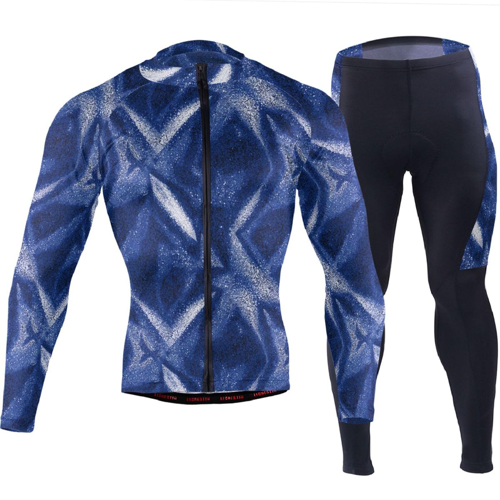 Herren Radtrikot mit Taschen Atmungsaktiv Rennradtrikot Herren 3D Gepolstert