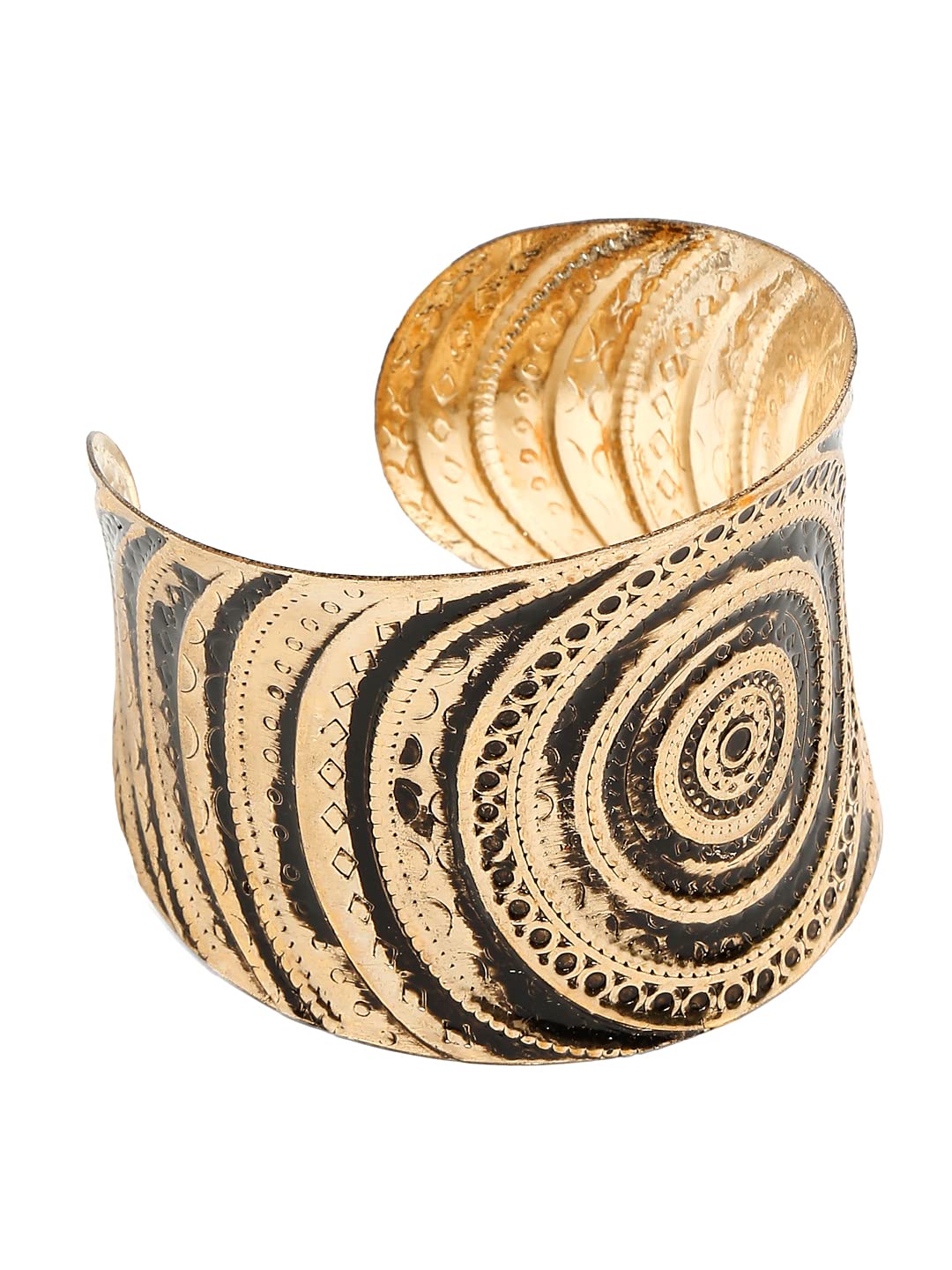 Plated Cuff Bracelet Bangle for Women