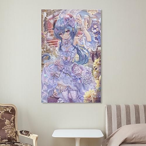 Miniatura 7 de MI MAY ISLAND Póster de animación sexy Ganyu Genshin Impact Prints Pintura nórdica Decoración Sala de estar Decoración del Hogar 16 x 24 pulgadas