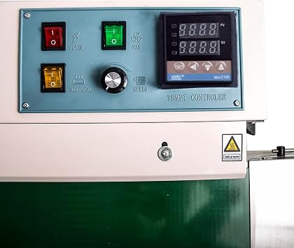 Continuous Sealing Machine FR-900 Automatic Horizontal Continuous Plastic Bag Band Sealing Sealer Machine Stamp Coding