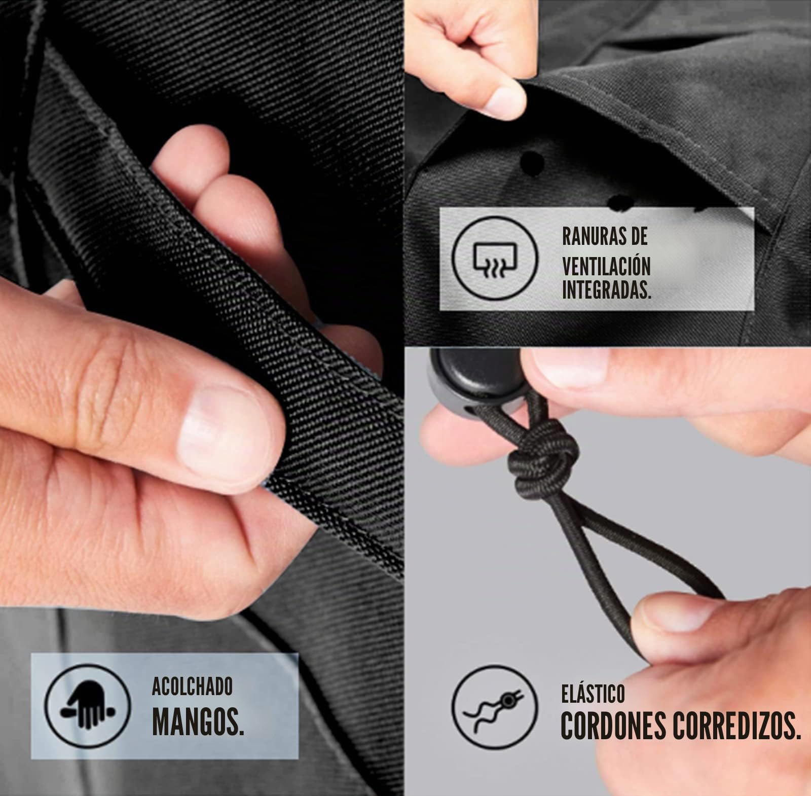 Schleuder Funda para tumbona para 2 personas, 210 x 160 x 35/75 cm, cubierta 420D, doble tumbona, exterior, impermeable, doble tumbona, relajante, tumbona de jardín, funda protectora, resistente al