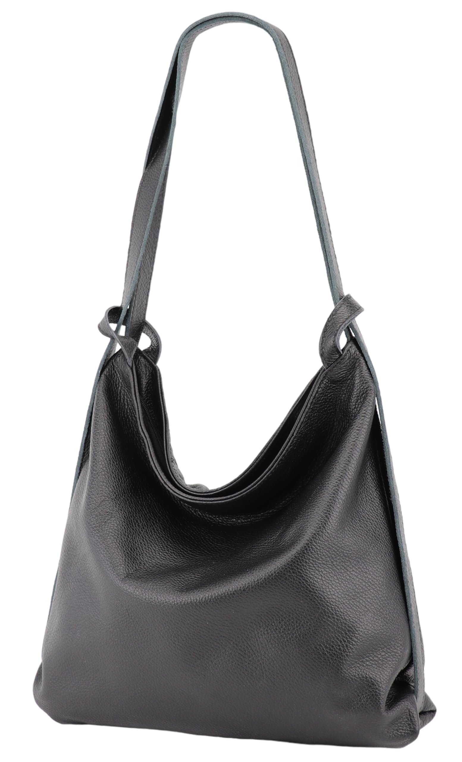 SH Leder Rica G699 Dameshandtas, 2-in-1, schoudertas, dagrugzak