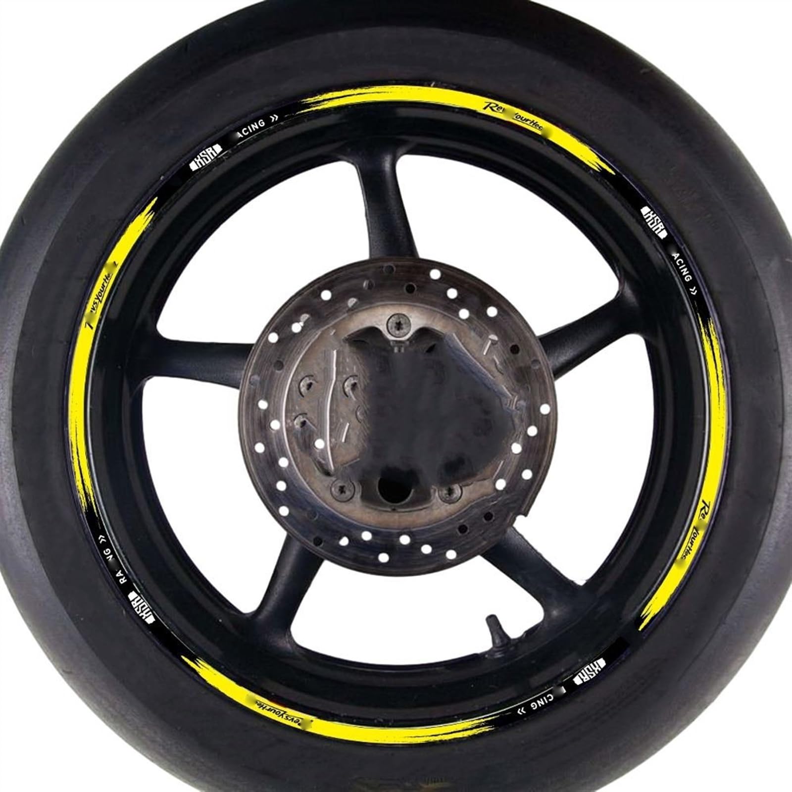 Frynuzb A3 Applique For For Xsr155 Xsr700 Xsr900 Xsr 155 700 900 Motorcycle Wheel Sticker Decal Reflective Rim Stripe Tape Hub(A3)