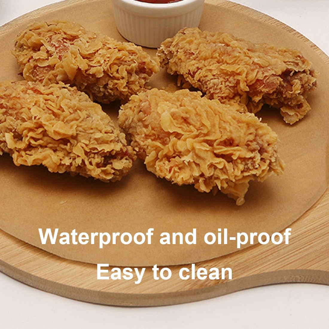Produktbild von Backpapier Airfryer Backpapier Für Heißluftfritteuse Papiereinlage Antihaft Einweg Pergamentpapier Heißluftfritteuse