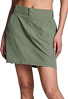 RBX Women's Quick-Dry Tennis Golf Skort with Built-in Shorts, Long Athletic Skirt Pockets for Active Comfort