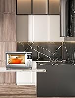 Vista 12 de Nuwave Bravo Pro Smart Toaster Oven Countertop, True Air Fryer Combo w/Improved 100% Convection, 35% Crispier, 112 Presets, Customizable Pizza