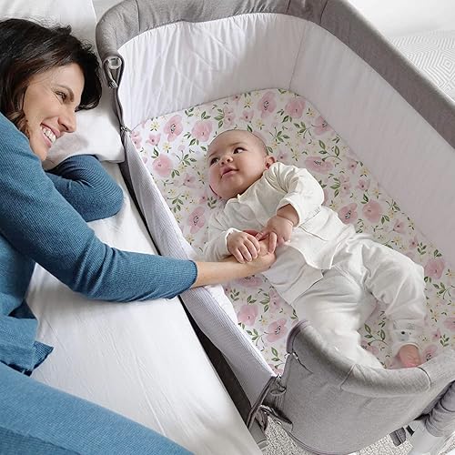 Miniatura 3 de TotAha Sábanas elásticas de alta calidad para moisés para bebé, sábanas cómodas y sedosas para cuna de 18 x 36 pulgadas para colchón ovalado,